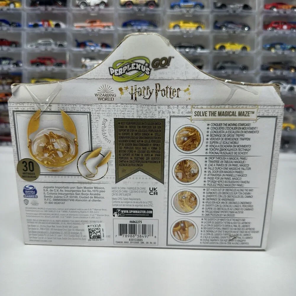 Spin Master Games Perplexus Harry Potter 3D Puzzle Ball Gravity Maze Fidget NEW